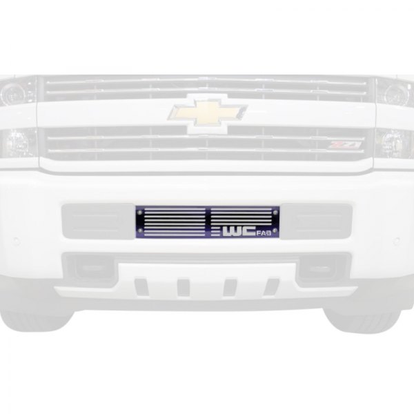 Wehrli Custom Fabrication® - 1-Pc Illusion Purple Two Stage Powder Coated Bumper Grille