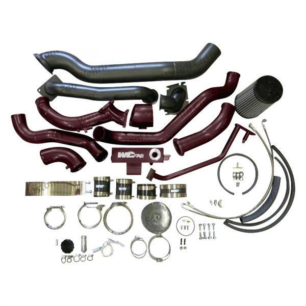 Wehrli Custom Fabrication® - S400 Over Stock Series Twin Turbo Install Kit 