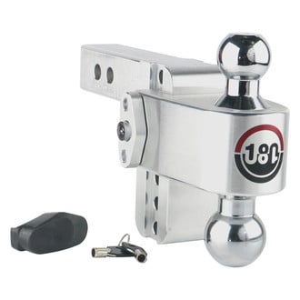 Weigh Safe® - Class 4 180 Hitch Adjustable Dual Ball Mount for 2" Receivers