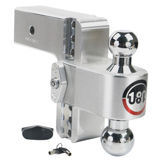 Weigh Safe® - Class 5 180 Hitch Adjustable Dual Ball Mount for 3" Receivers