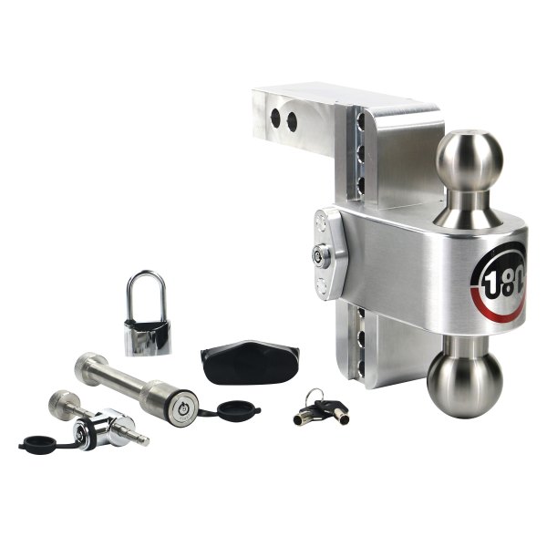 Weigh Safe® - 180 Hithes Class 4 Adjustable Dual Ball Mount for 2" Receivers