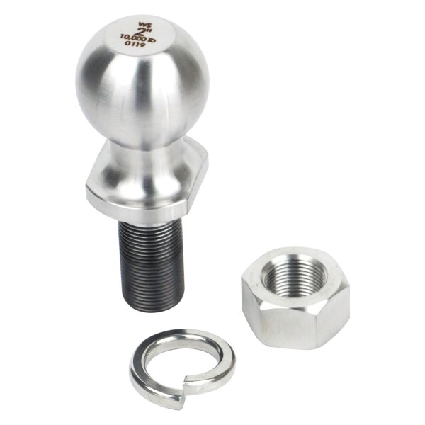 Weigh Safe® - 2" Stainless Steel Tow Ball for Fixed Height Ball Mount