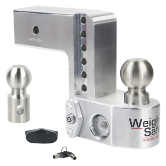 Weigh Safe® - Class 5 Adjustable Ball Mount with Built-in Scale for 3" Receivers