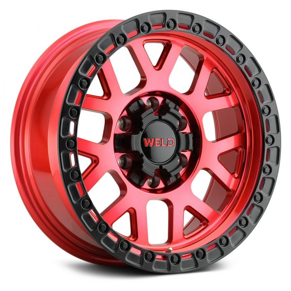 WELD OFF-ROAD® - CINCH W133 Candy Red with Satin Black Ring