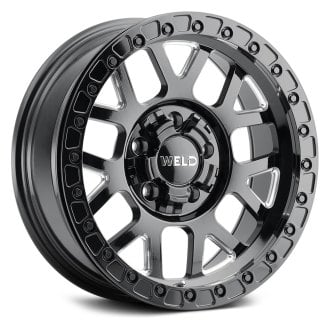 WELD OFF-ROAD® - CINCH BEADLOCK W902 Gloss Black with Milled Accents