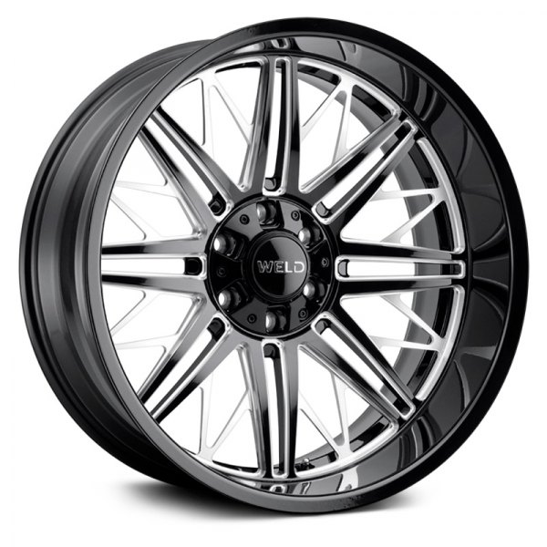 WELD OFF-ROAD® - CASCADE W145 Gloss Black with Milled Accents