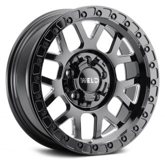 WELD OFF-ROAD® - CINCH W105 Gloss Black with Milled Windows