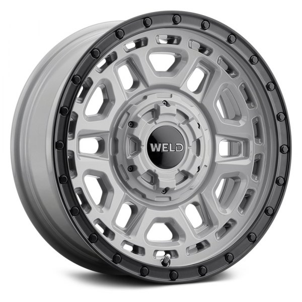 WELD OFF-ROAD® - CRUX W169 Gloss Armor Gray with Satin Black Ring