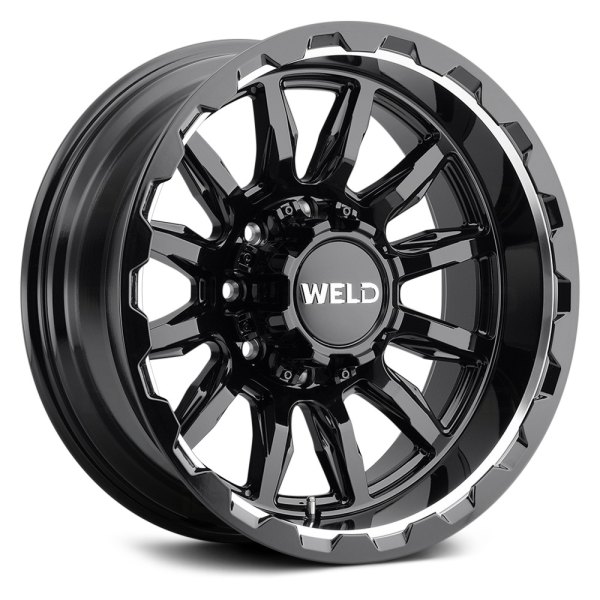 WELD OFF-ROAD® - GAUNTLET W137 Gloss Black with Milled Accents