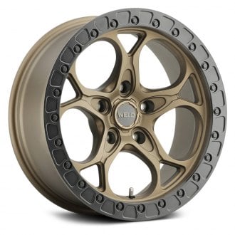 WELD OFF-ROAD® - LEDGE W106 Satin Bronze with Black Ring