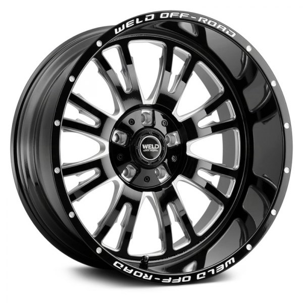 WELD OFF-ROAD® - SLINGBLADE W158 Gloss Black with Milled Accents