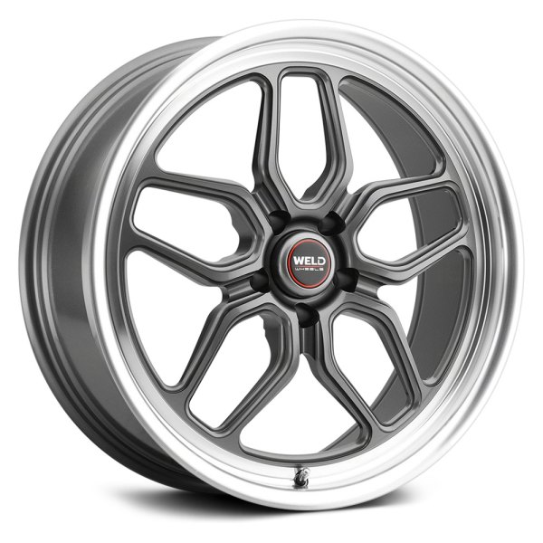 WELD PERFORMANCE® - S108 LAGUNA Gloss Gunmetal with Milled Accents