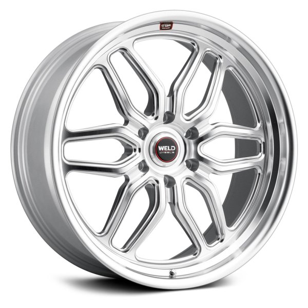 WELD PERFORMANCE® - S114 LAGUNA 6 Gloss Silver with Machined Face