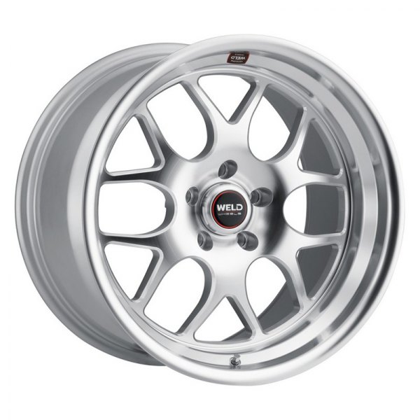 WELD PERFORMANCE® SOLANA S111 Wheels - Gloss Silver with Machined