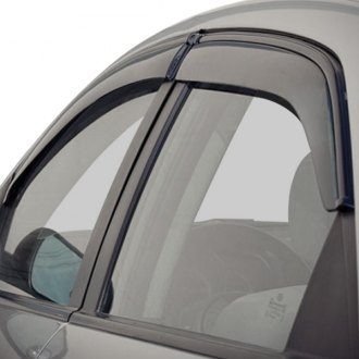 Safe RAIN Out-Channel Guard Deflector AUTOCLOVER Dark Smoked Side Window Vent Visor 4 Piece Set for KIA Forte 2012 2013 2014 2015 2016 2017 2018