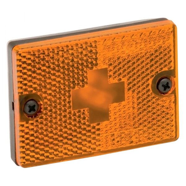 Wesbar® - 2.75"x2" Reflex Lens Rectangular Clearance Marker Light