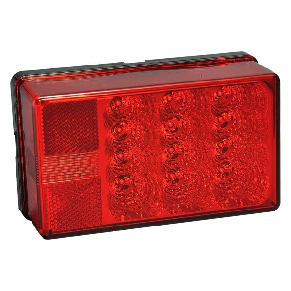 Wesbar® - Passenger Side Low Profile 4"x6" Waterproof Rectangular LED Tail Light