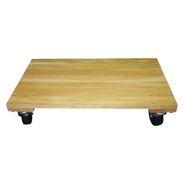 Wesco Industrial® - 900 lb 24" x 16" Wood Solid Platform Furniture Dolly