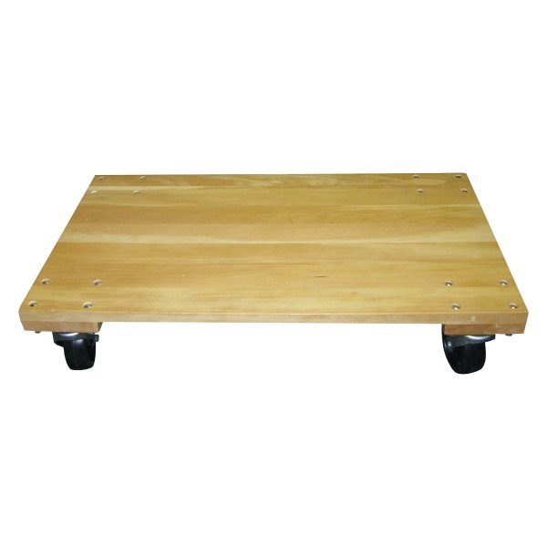 Wesco Industrial® - 900 lb 30" x 18" Wood Solid Platform Furniture Dolly