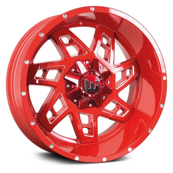 WESTERN® - COLT Red Face with Milled Spokes and Rivets
