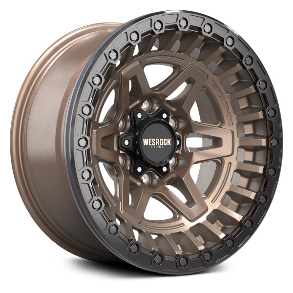 WESTERN® - KL-99 Bronze with Black Beadlock and Gloss Black Bolts