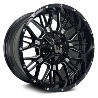 WESROCK® - PAXTON Gloss Black with Milled Spokes
