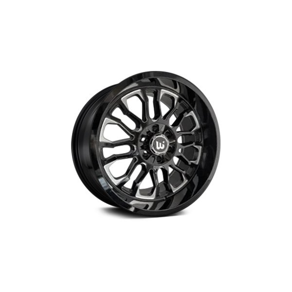 WESTERN® - PIPER Gloss Black with Milled Spokes