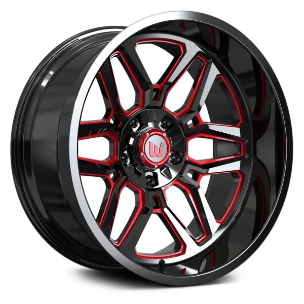 WESTERN® - RANGER Gloss Black with Red Milled