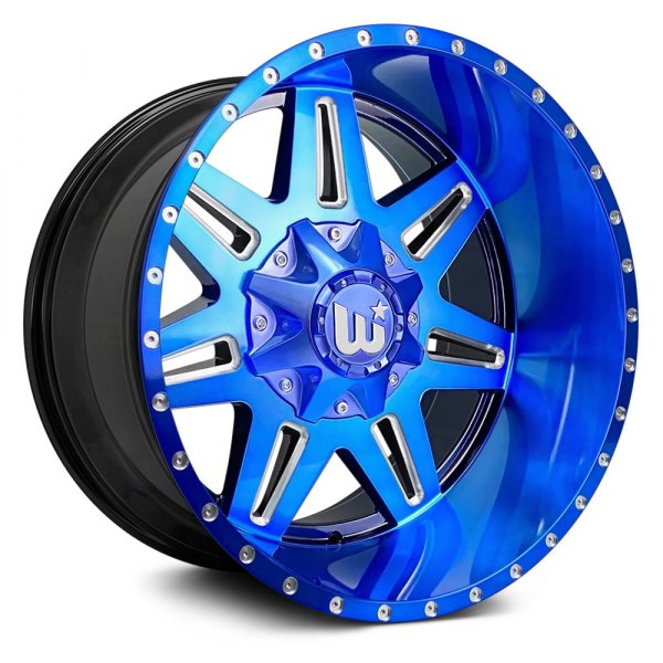 WESTERN® - TRAIL2 Blue with Machined Face and Lip