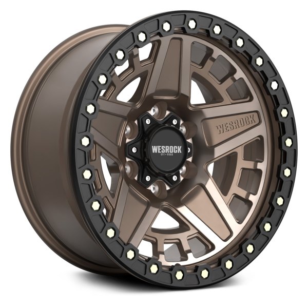 WESTERN® - WP-69 Bronze with Black Beadlock and Gloss Black Bolts
