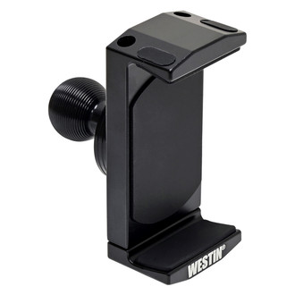 Westin® - Adventure Textured Black 20mm Ball Phone Holder For Up To 3.4" Wide