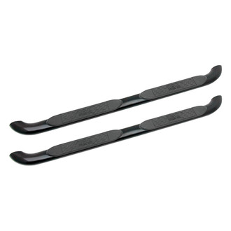 Westin® - 4" Platinum Black Oval Tube Step Bars