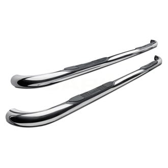 Westin® - 3" E-Series Cab Length Polished Round Step Bars