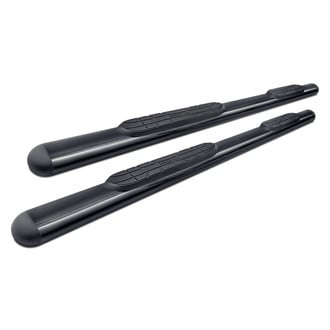 Westin® - 4" Premier Cab Length Black Oval Tube Step Bars
