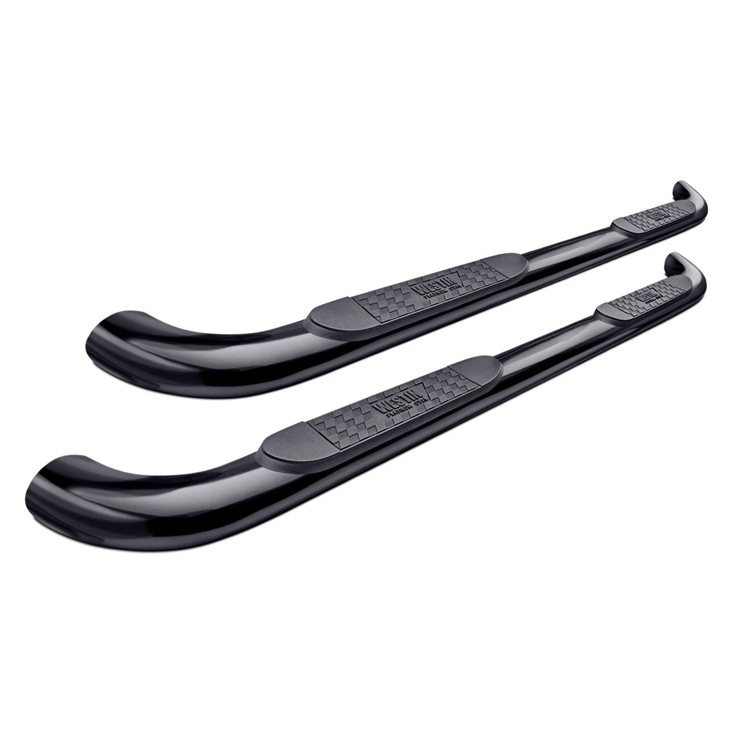 Nerf Bar ウェスティン24-54325プラチナ4楕円形のホイールツーホイールステップバー Westin 24-54325 Platinum 4 Oval Wheel To Wheel Step Bar Westin 21-3925 Platinum 4 Oval Nerf Bars Fits 2015-2025 F-150 2017