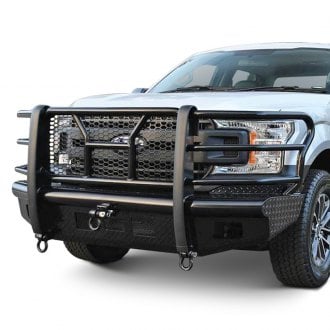 2018 Ford F-150 Custom 4x4 Off-Road Steel Bumpers | CARiD.com