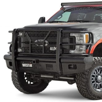 2019 Ford F-250 Custom 4x4 Off-Road Steel Bumpers | CARiD