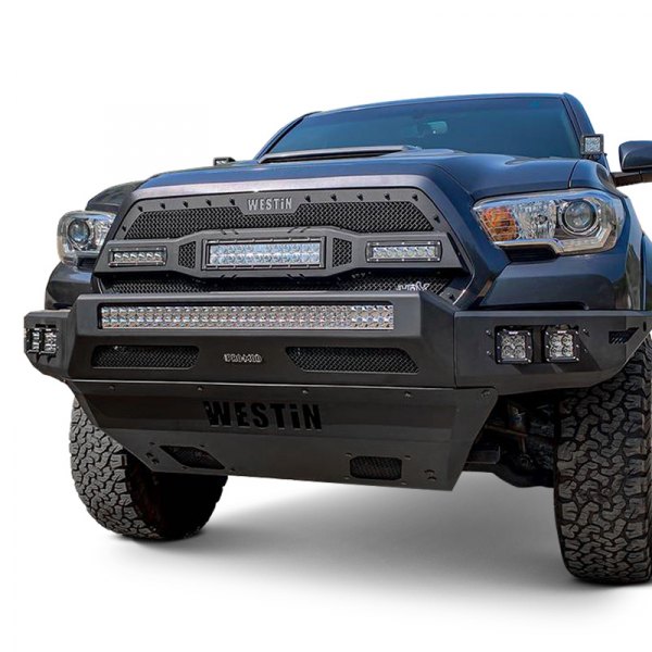 Westin® - Pro-Mod Full Width Front Modular Textured Black Bumper