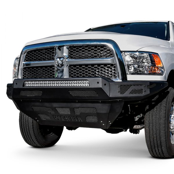 Westin® - PRO-Series Full Width Front HD Black Powder Coated Bumper