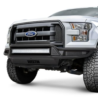 2016 Ford F-150 Custom 4x4 Off-Road Steel Bumpers – CARiD.com