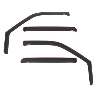 Westin® - In-Channel Matte Black Front and Rear Window Deflectors