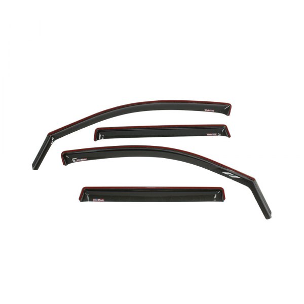 Westin® - In-Channel Matte Black Front and Rear Window Deflectors