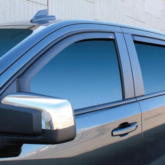 Westin® - In-Channel Matte Black Front and Rear Window Deflectors
