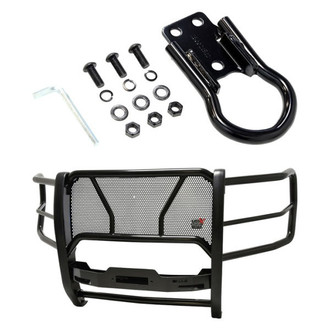 Westin® - 2-Pc HDX Winch Mount Grille Guard Kit