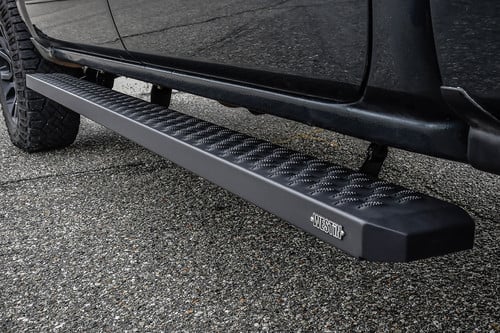 Westin R5 Black Nerf Step Bars - 5" Wide Aluminum Step Bars For 2014-2017 Toyota 4Runner