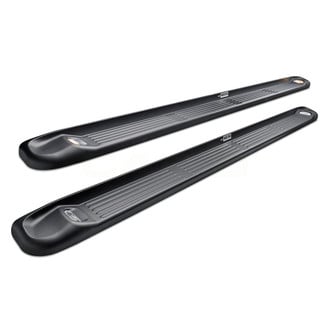 Westin® - 6" Molded Polymer Cab Length Black Lighted Running Boards
