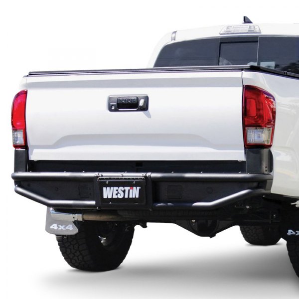 Westin® - Outlaw Full Width Rear Pre-Runner Black Bumper 