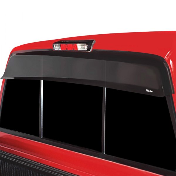  Westin® - Smoke Cab Guard Wind Deflector with Light Cutout