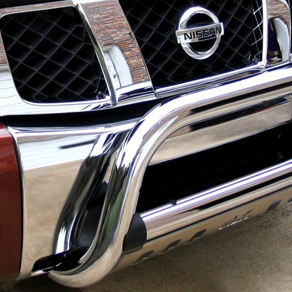 Westin® - Nissan Titan Stainless Steel Bull Bar