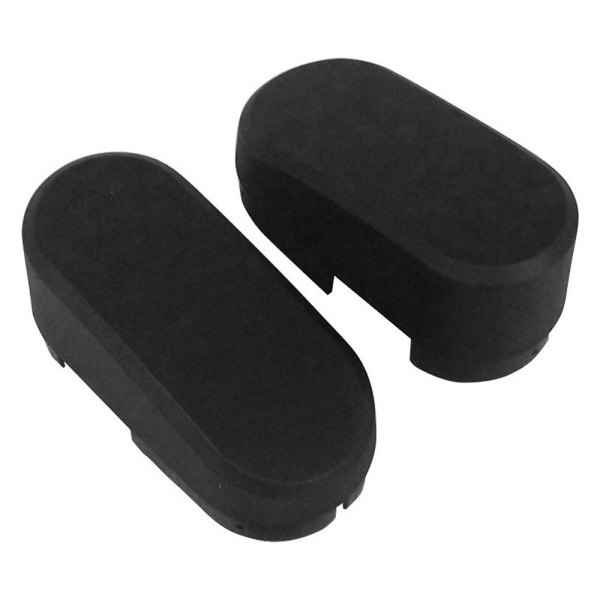 Westin® - Replacement Black End Cap Kit for 6" Premier Oval Side Steps